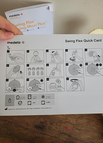 Beden Renk Medela Süt sağma makinesi