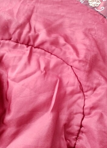 Bordo kırmızı Yatak örtüsü  - Görsel 5