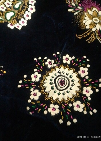 Kadife şalvar bindallı kinalık abiye şalvar kınası için - Görsel 2