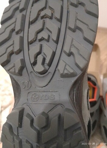 YDS çelik burunlu koruyucu iş ayakkabısı çelik burunlu ayakkabı - Görsel 6