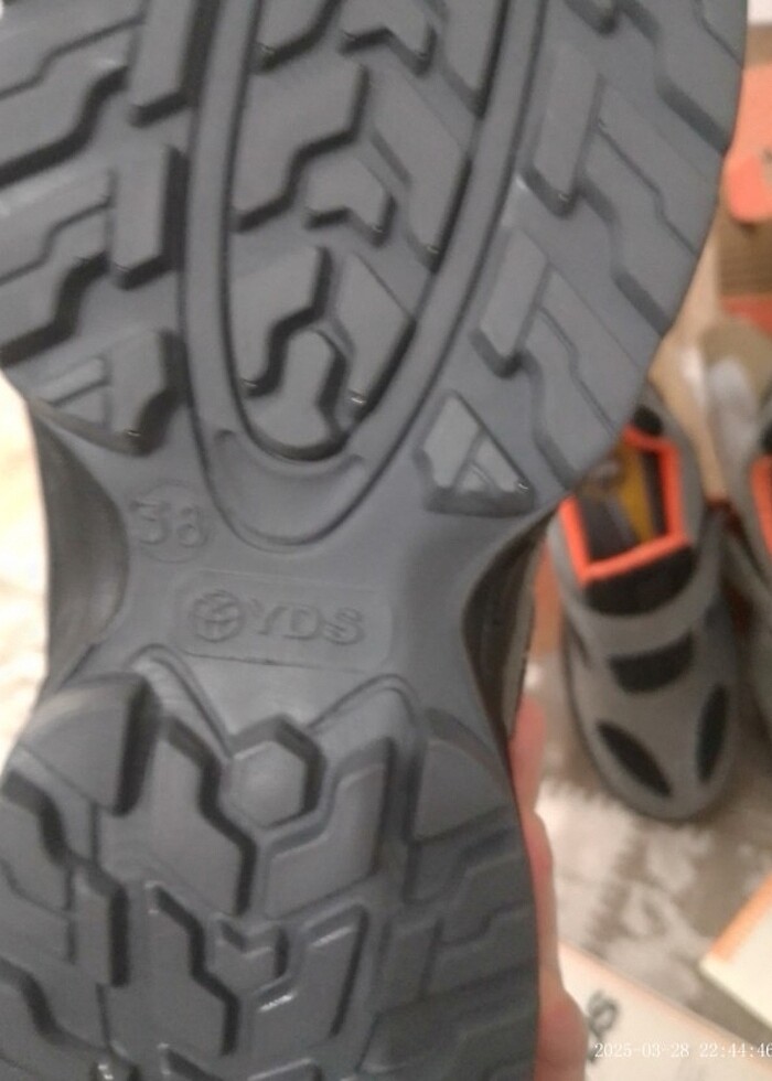 YDS çelik burunlu koruyucu iş ayakkabısı çelik burunlu ayakkabı - Görsel 3