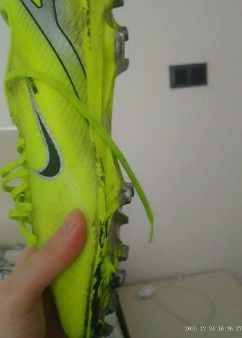 Nike orjinal yeşil krampon spor ayakkabi - Görsel 3