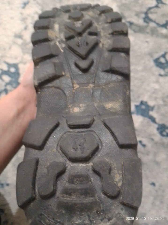 Siyah Kamuflaj Desenli Bağcıklı Biker Bot - Görsel 4