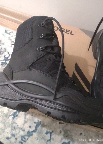 vogel Siyah Bağcıklı Erkek nubuk Bot - Görsel 5