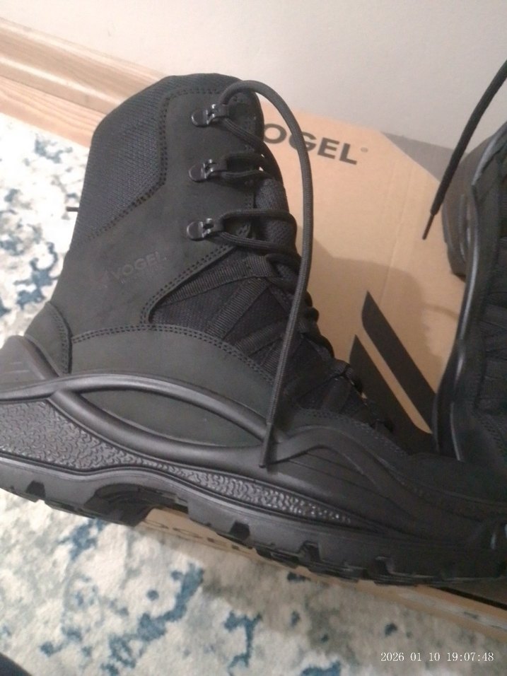 vogel Siyah Bağcıklı Erkek nubuk Bot - Görsel 5