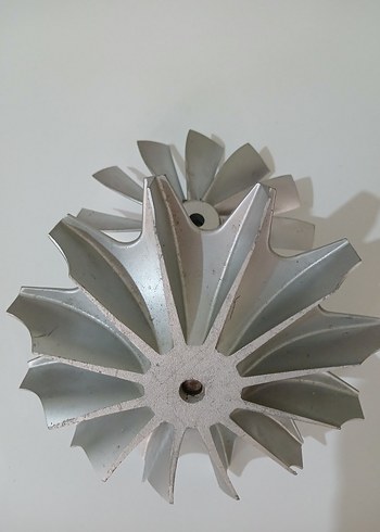 Gri Metal Fan Pervanesi - Görsel 2