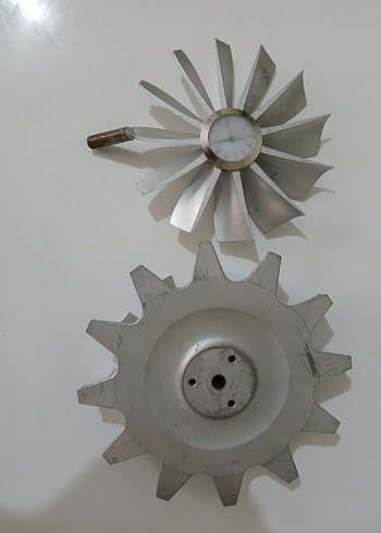 Gri Metal Fan Pervanesi - Görsel 3