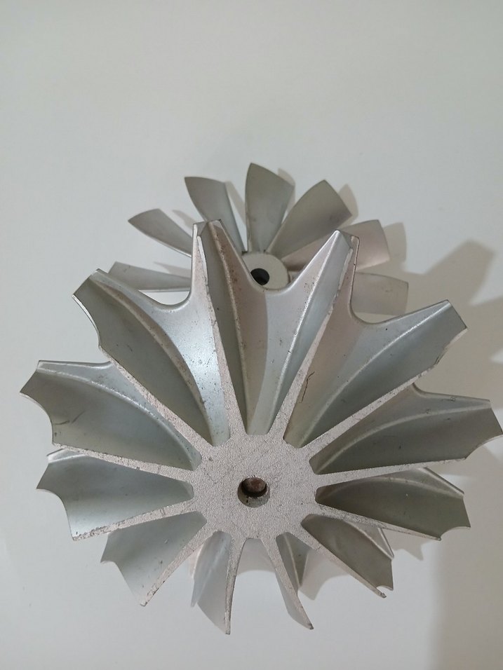 Gri Metal Fan Pervanesi - Görsel 2