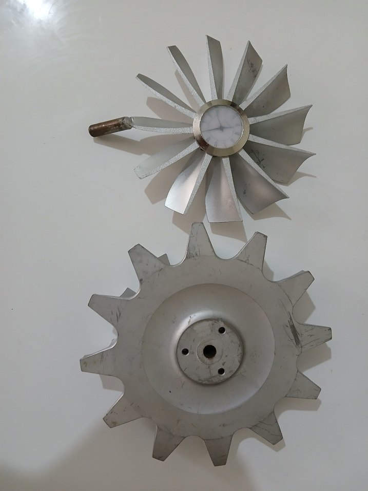 Gri Metal Fan Pervanesi - Görsel 3