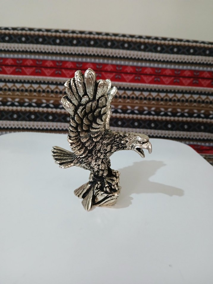 Kanatları Açık Kartal Figürü - Görsel 3