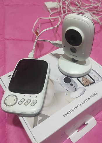 Annew Video Bebek Monitörü VB603 Beyaz - Görsel 2