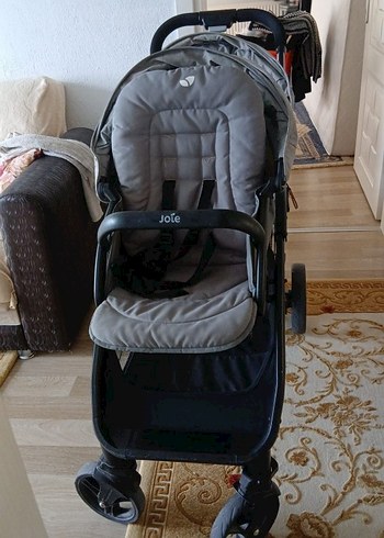 Gri Joie Çiftli Bebek Arabası - Görsel 5