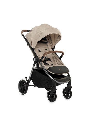 Bej Bebek Arabası ve Taşıma Koltuğu Seti - Görsel 6