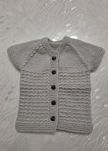 Nakışlı Bohem Kız Örme Yelek, hakiki yün - Görsel 16