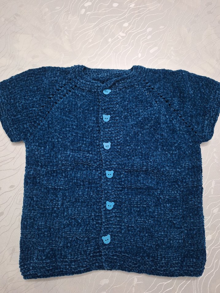 Gri kapüşonlu, uzun kol hırka - Görsel 5