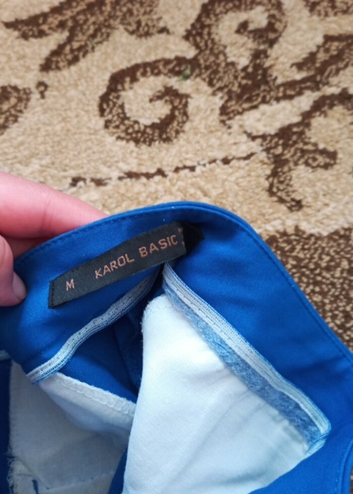 Kadın likralı kumaş pantolon  - Görsel 4