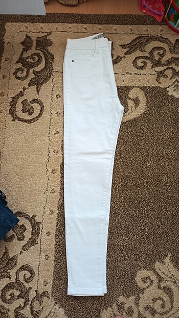 Kadın likralı dar paça pantolon