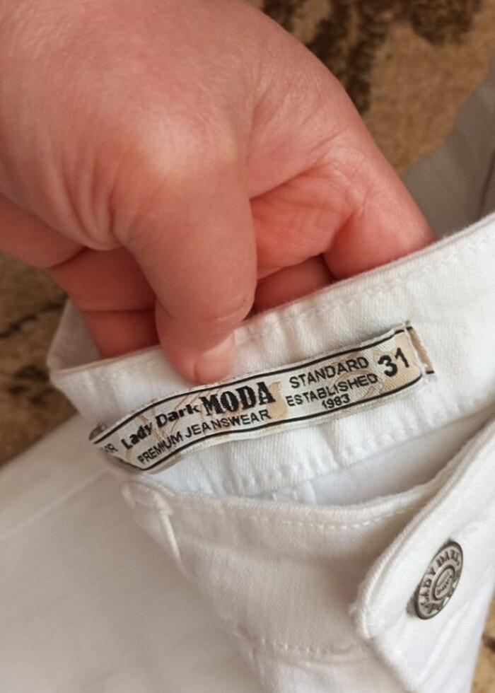 Kadın likralı dar paça pantolon  - Görsel 3