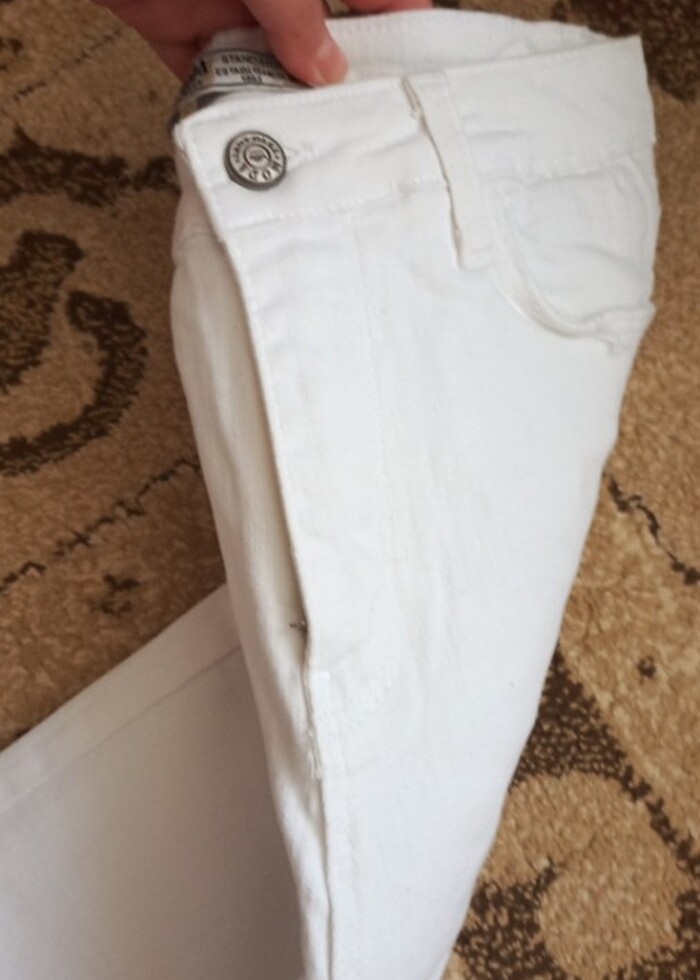 Kadın likralı dar paça pantolon  - Görsel 4