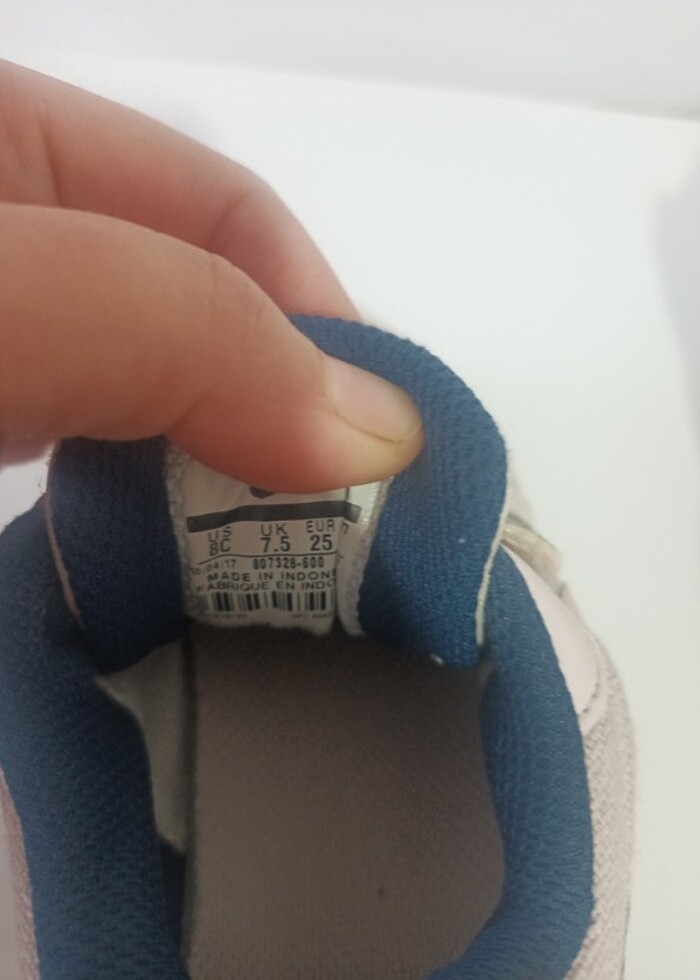 Nike kız çocuk Spor ayakkabı  - Görsel 5