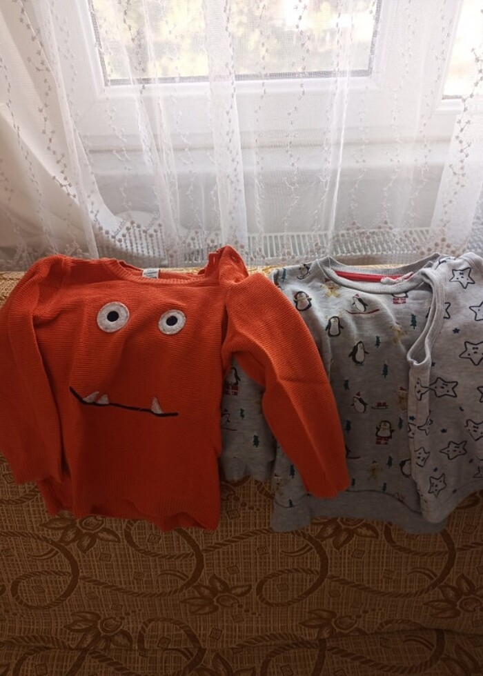 Erkek bebek sweatshirt  - Görsel 2