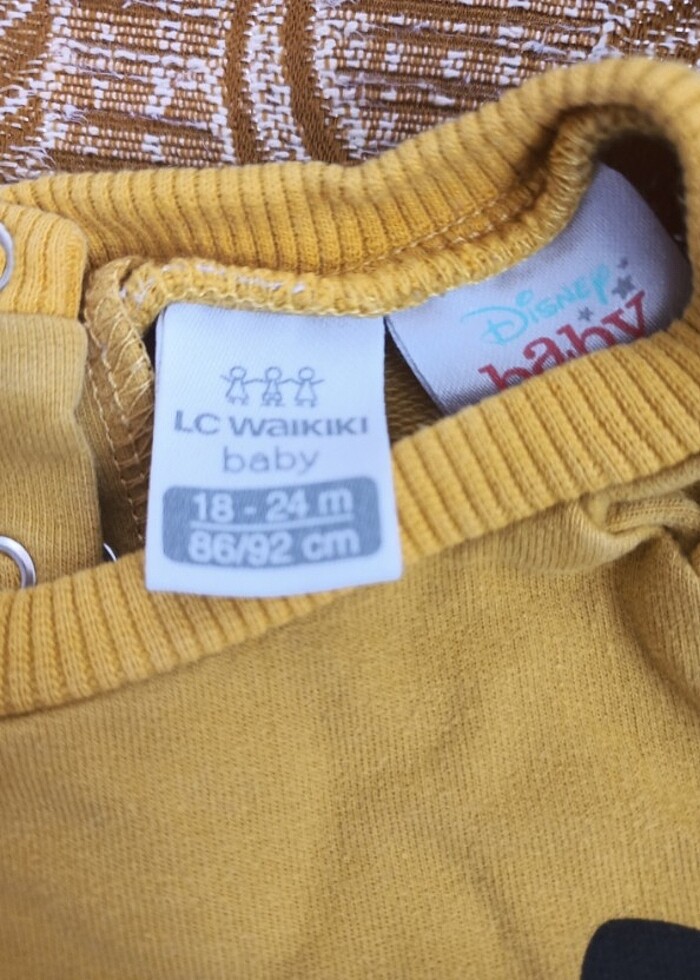 Erkek bebek sweatshirt  - Görsel 2