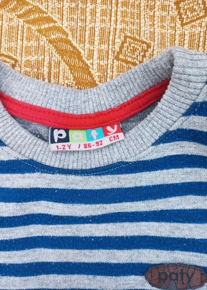 Erkek bebek sweatshirt  - Görsel 2