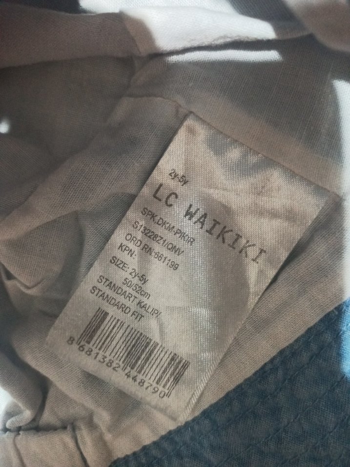 erkek bebek şapka ve slipstop - Görsel 3