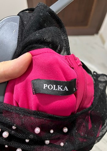 Pembe Drapeli Uzun Abiye Elbise - Görsel 7