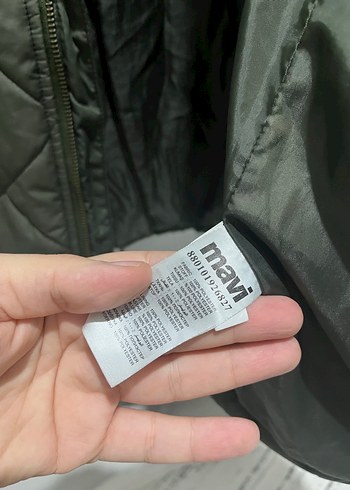 Kapüşonlu Fermuarlı Gri erkek Mont - Görsel 6