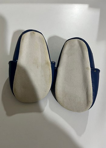 Erkek Bebek Renkli Kurbağa Desenli İlk Adım Ayakkabısı - Görsel 2