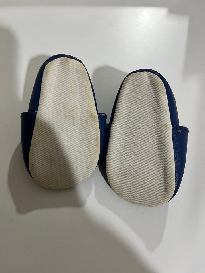 Erkek Bebek Renkli Kurbağa Desenli İlk Adım Ayakkabısı - Görsel 2