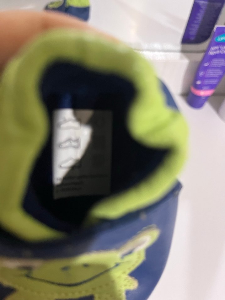 Erkek Bebek Renkli Kurbağa Desenli İlk Adım Ayakkabısı - Görsel 3