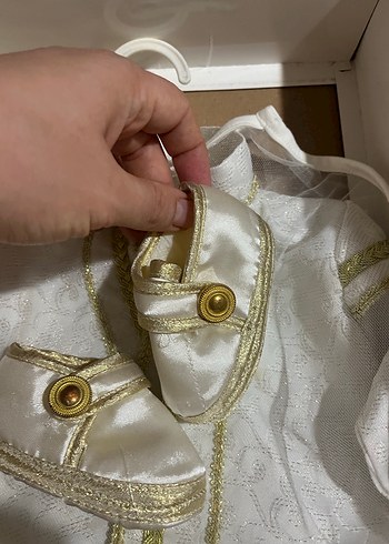 Beyaz Etnik Bohem Çocuk Kostümü sünnet kıyafeti - Görsel 7