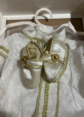 Beyaz Etnik Bohem Çocuk Kostümü sünnet kıyafeti - Görsel 8