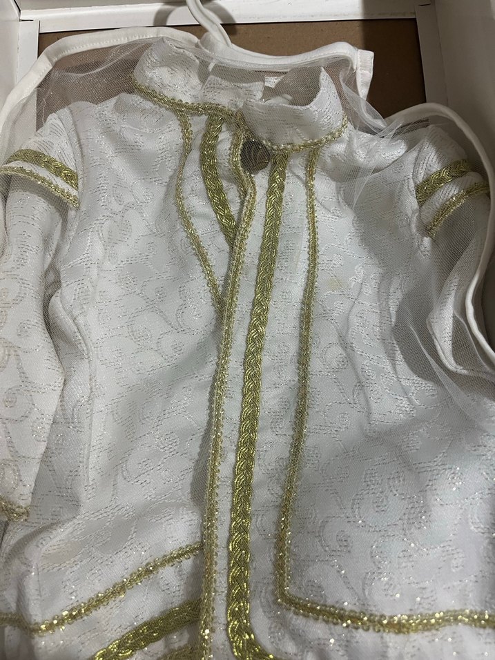 Beyaz Etnik Bohem Çocuk Kostümü sünnet kıyafeti - Görsel 5