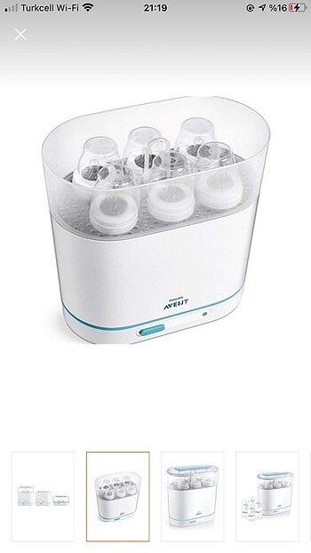 Philips Avent sterilizatör