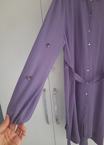 44 Beden mor Renk Levidor tunik