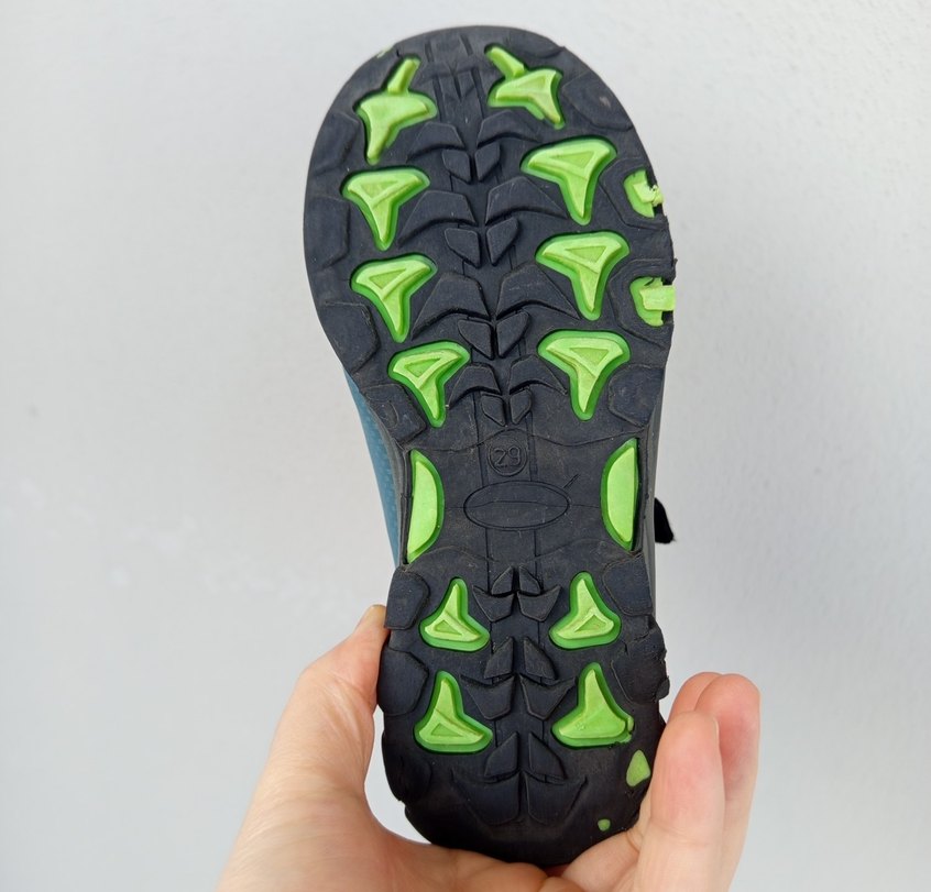 Erkek Çocuk Turkuaz Biker Bot Velcro Kapatmalı - Görsel 4