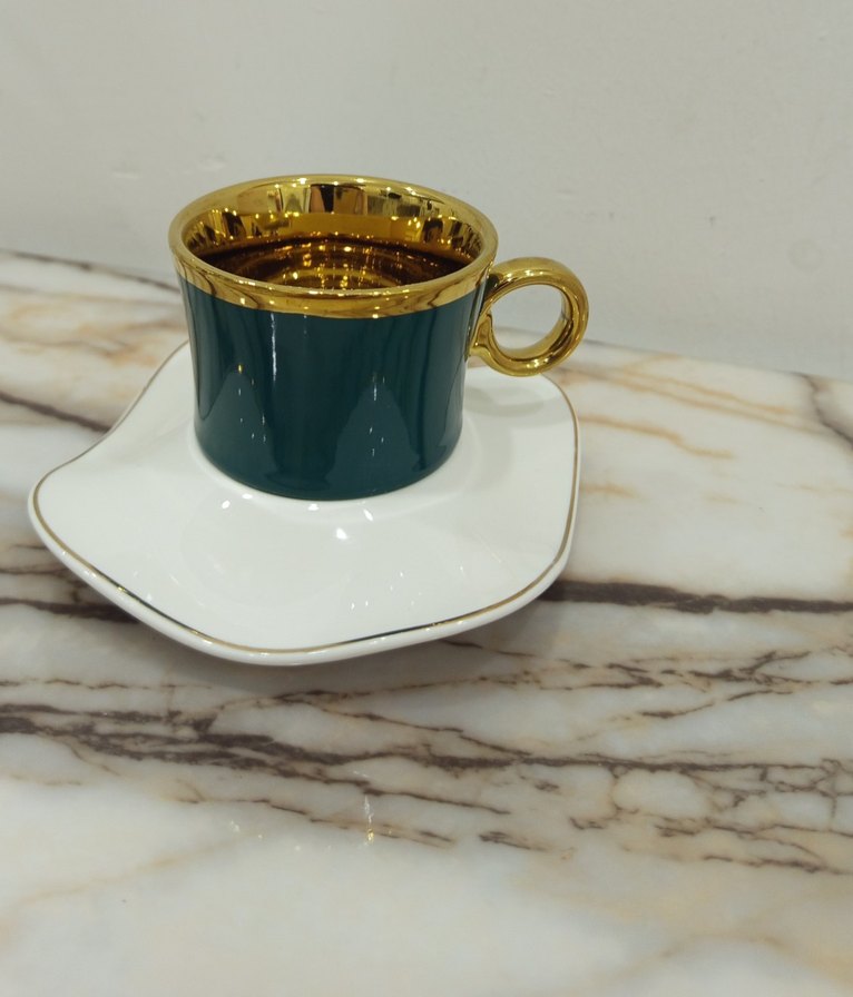Gold detaylı fincan takımı - Görsel 2