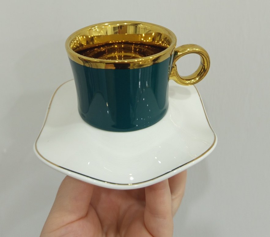 Gold detaylı fincan takımı - Görsel 3