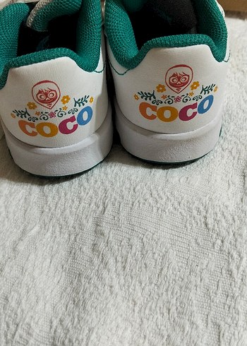 Kız Çocuk Beyaz Renkli Desenli Spor Ayakkabı - Görsel 5