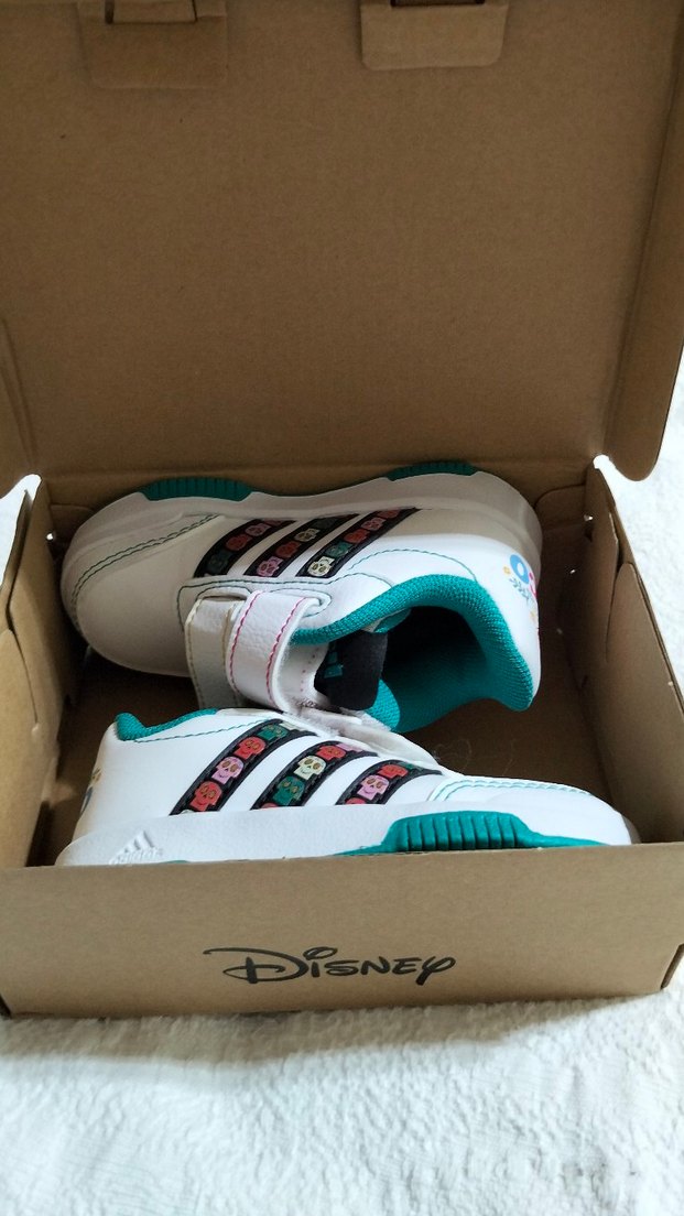 Kız Çocuk Beyaz Renkli Desenli Spor Ayakkabı - Görsel 2