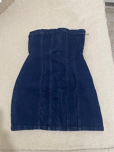 Zara Straplez Kot Elbise
