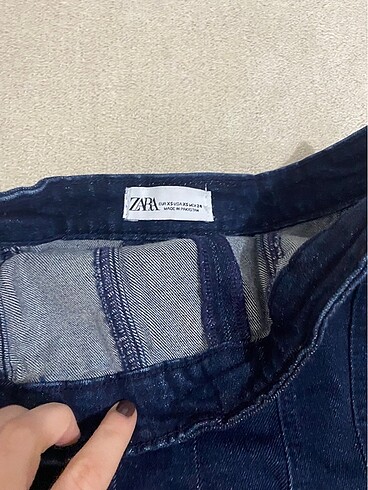 Zara Zara Straplez Kot Elbise
