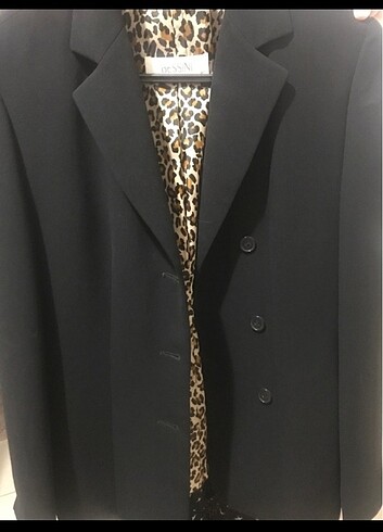 Dış giyim blazer ceket leopar 