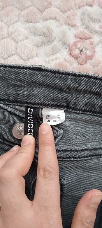 38 Beden gri Renk Hm pantolon