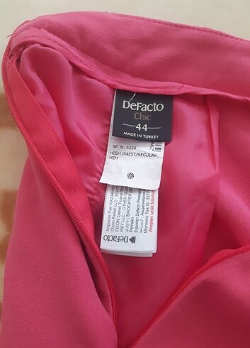 Defacto Pembe kumaş pantolon
