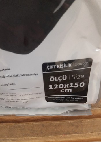 Kios Elektrikli Battaniye 120x150 cm - Görsel 2