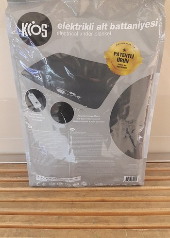 Kios Elektrikli Battaniye 120x150 cm - Görsel 3